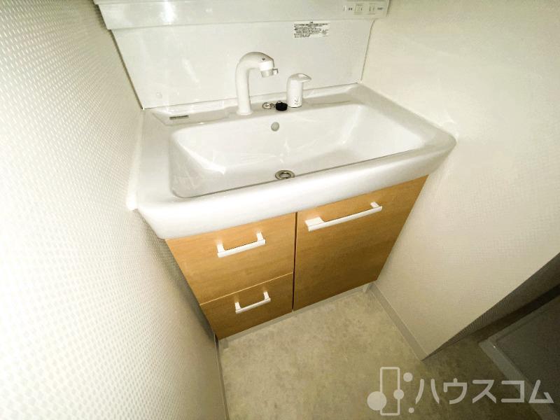 洗面設備　ワイドで使いやすい洗面台＾＾
