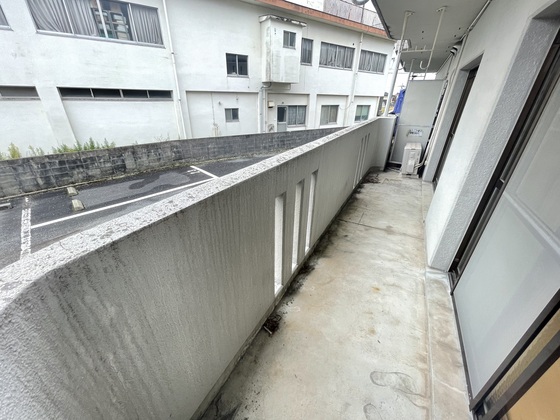 バルコニー　※別部屋の写真です