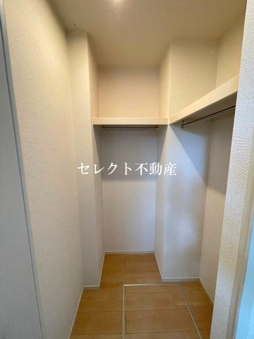 収納　収納のためのスペースです