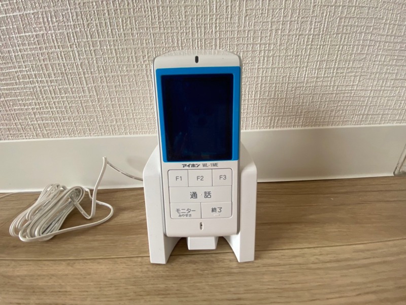 セキュリティ　チャイムで来客確認ができます。安心ですね。