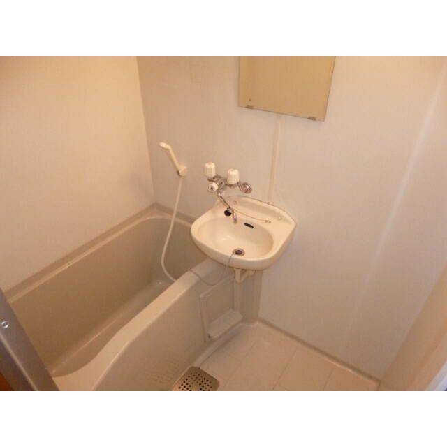 バス・シャワールーム　コンパクトで使いやすいお風呂です