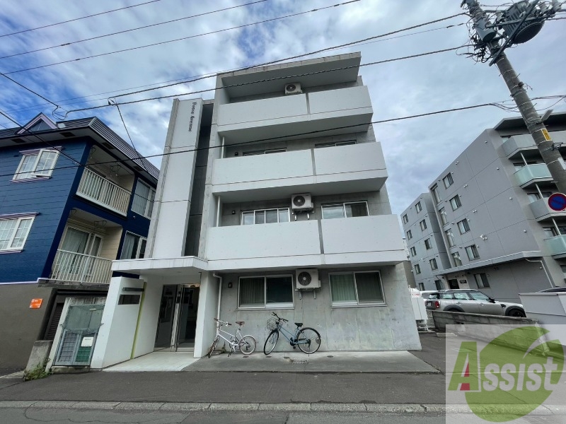 建物外観　札幌市西区二十四軒４条「フォースアベニュー琴似」