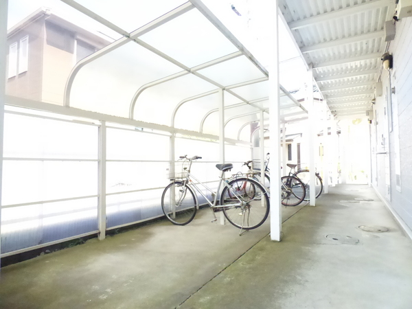 眺望　自転車駐輪場