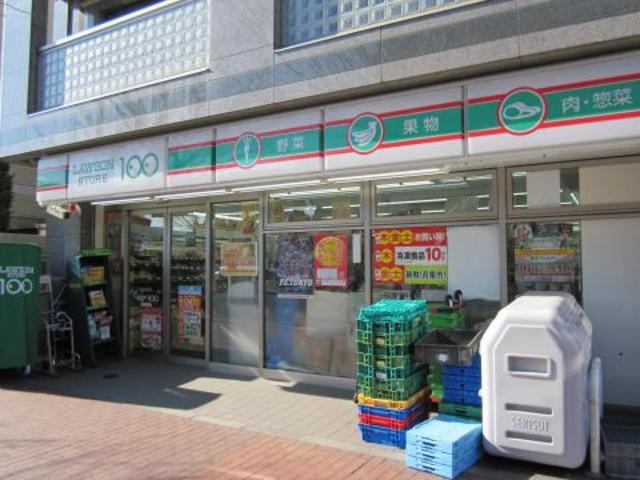 コンビニ　ローソンストア100飛田給店（コンビニ）まで160m