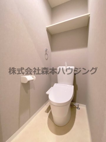 トイレ　ゆったりとした空間のトイレです