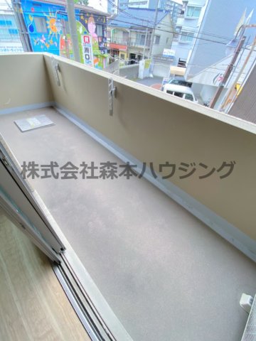 バルコニー　落ち着いた時間を過ごせるバルコニーです