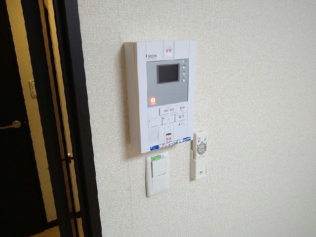 セキュリティ　モニターホン完備