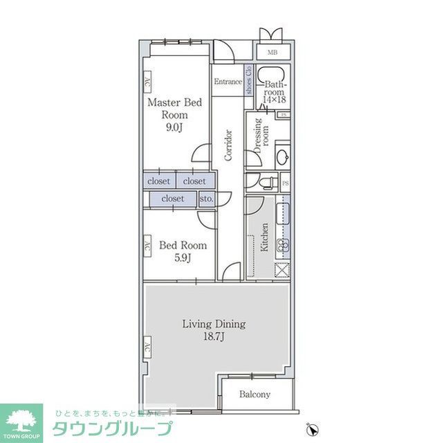 アーバンコート市ヶ谷の間取り写真