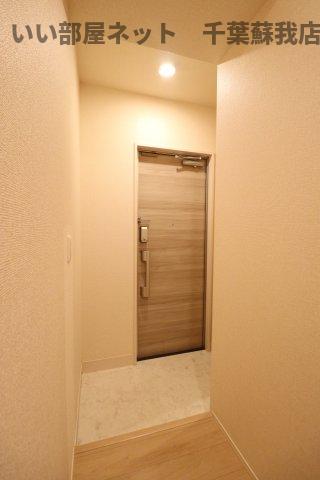 玄関　収納もある玄関です