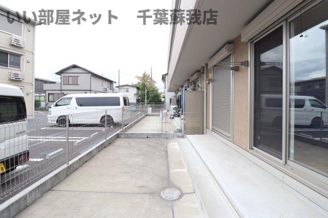 庭　お庭の付いた物件です