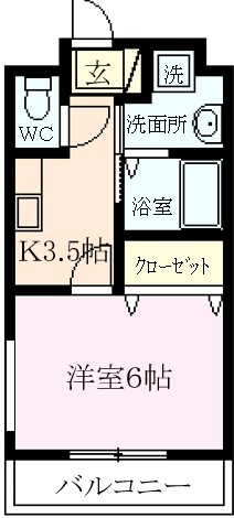 フルムーンハイムIの間取り写真