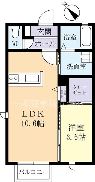 I s CourtIIの間取り写真