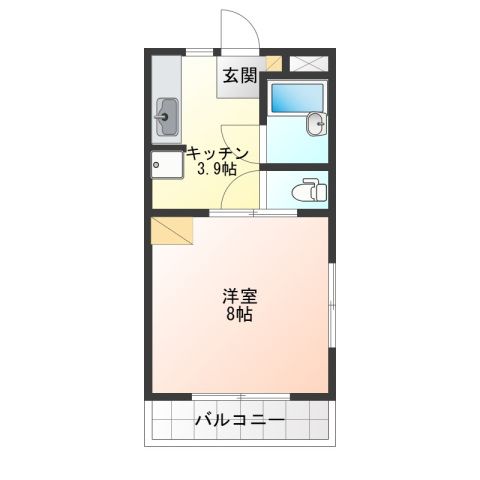 メルカードあさひIIの間取り写真