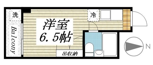 フラット馬込の間取り写真