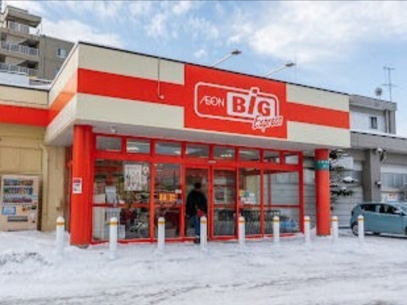 ショッピングセンター　ザ・ビッグエクスプレス平岸店（ショッピングセンター）まで734m