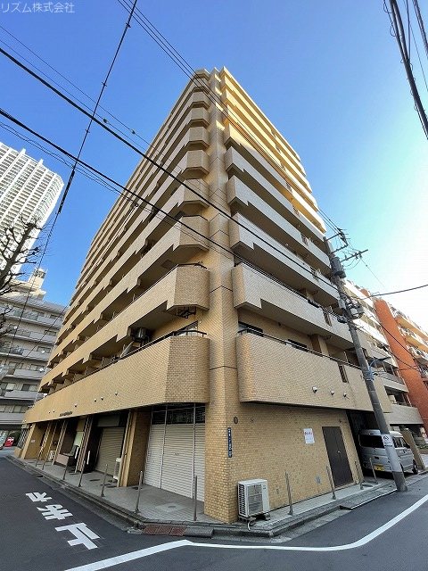 ライオンズマンション新宿東公園の外観写真