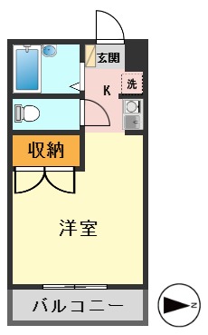 京成本線 京成小岩駅 徒歩9分 2階建 築31年の間取り写真