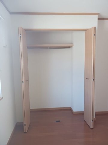 収納　たっぷりとした収納スペースです
