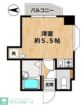 KSGマリーン小野寺の間取り写真