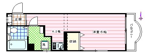 セザール伊東　リノベーション済みの間取り