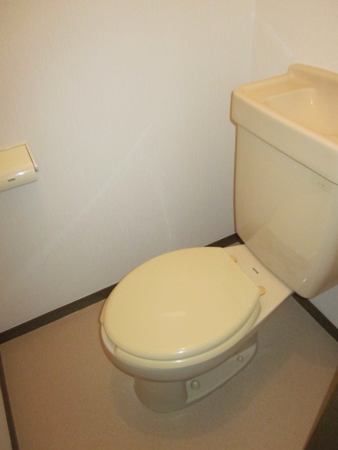 京急本線 大森町駅 徒歩8分 2階建 築39年のトイレ写真