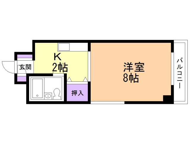 ニューホライズンハイツの間取り