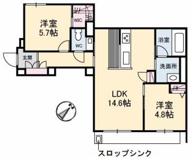 フィル（シャーメゾン・ホテルライク仕様）の間取り