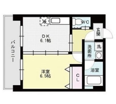 福岡市早良区飯倉のマンションの間取り