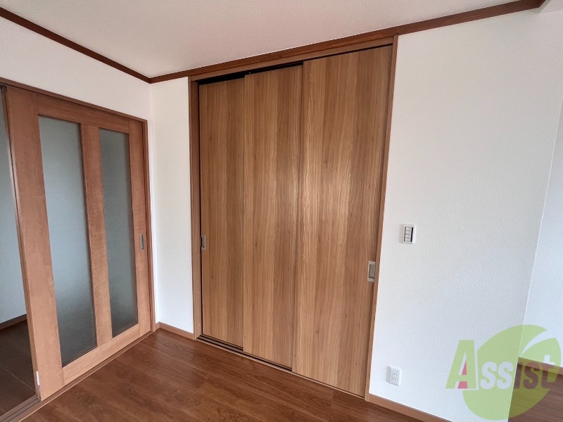 収納　ここに収納があります。収納があると部屋が広く使えます。