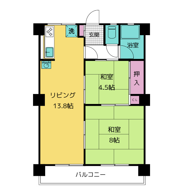 【刈谷ハイメゾンの間取り】