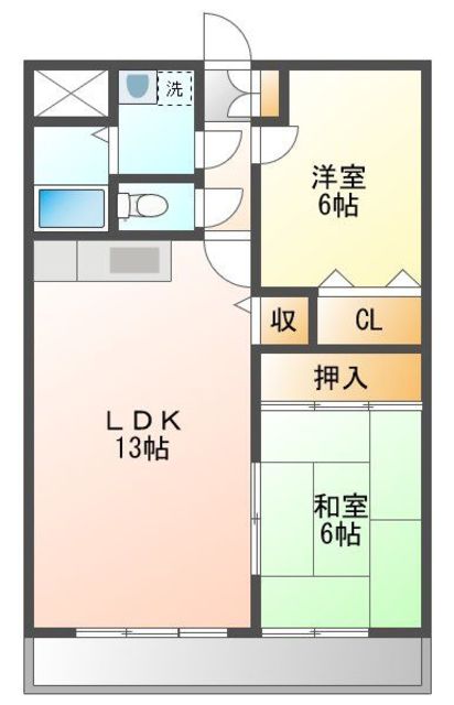 エスポワール２１の間取り