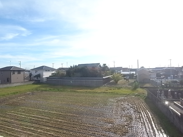 【加古郡播磨町二子のアパートの眺望】