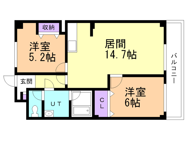 チェリーコートIIIの間取り