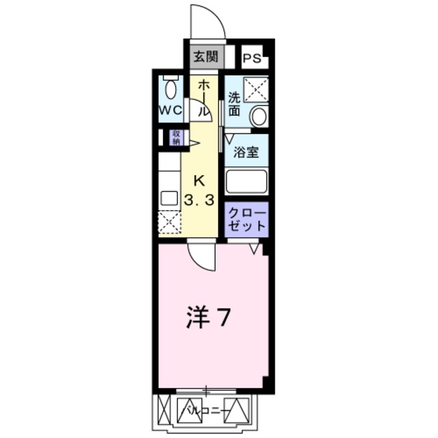 コンフィールの間取り