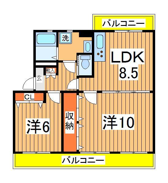 【オリーブガーデンの間取り】