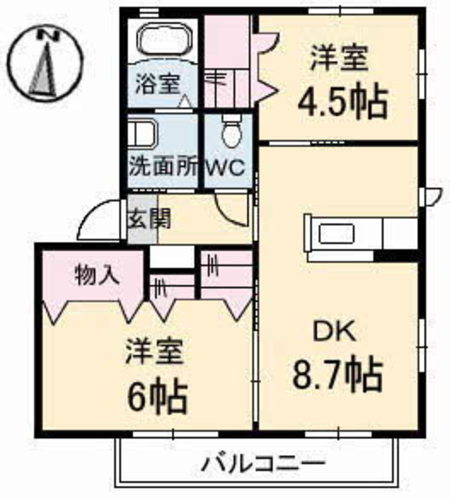 グレイスミオの間取り