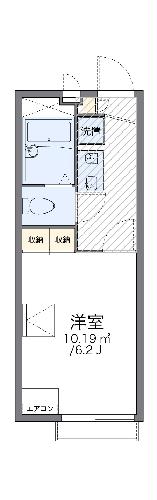 レオパレスルミエール道場の間取り