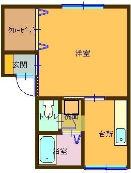 コスモハイツの間取り