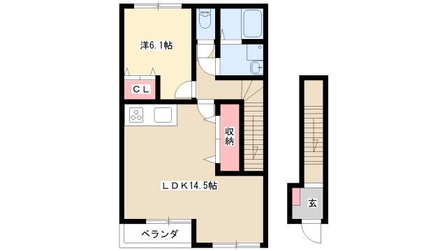 ファミール　ガーデンの間取り