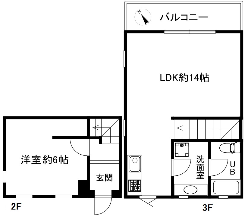 Nagania2000の間取り