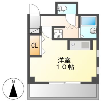 メゾンリバーサイドの間取り