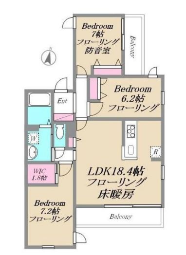 マサジトキの間取り