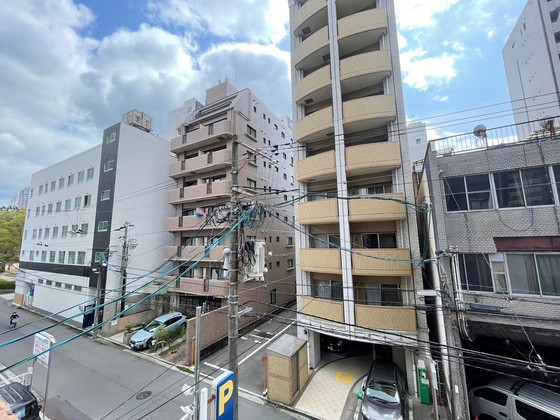 【広島市中区十日市町のマンションの眺望】