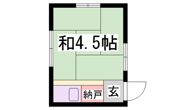 ハイツ草月の間取り