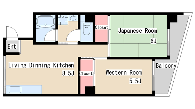 メゾン板宿の間取り