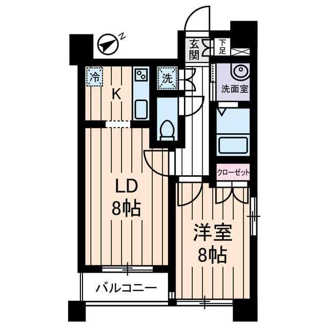 リリエンベルグ弐番館の間取り