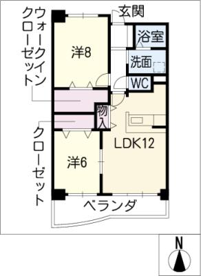 サンフォレストの間取り