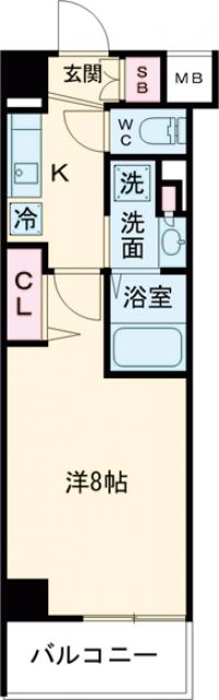 練馬区旭町のマンションの間取り