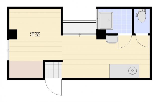 【北川ビルの間取り】