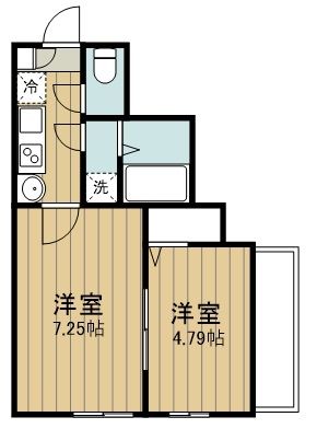 Modenaの間取り